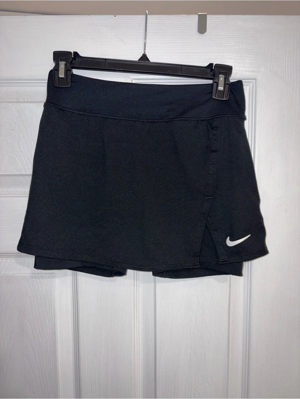 Nike Black Dri-FIT Slim Fit tennis skirt (skort) built in shorts
